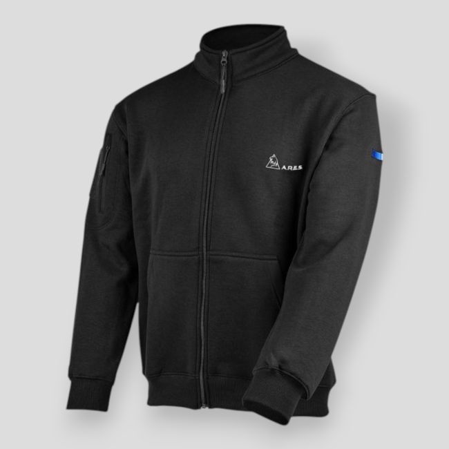 Sweatjacke French Army - Schwarz - Ares