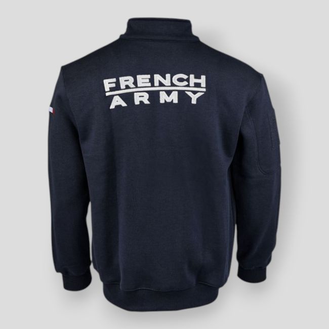Giacca felpa French Army - Blu Navy - Ares
