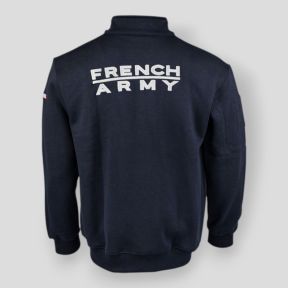Veste sweat French Army - Bleu Marine - Ares