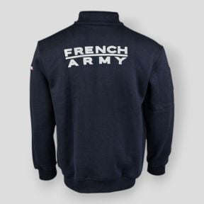 Veste sweat French Army - Bleu Marine - Ares