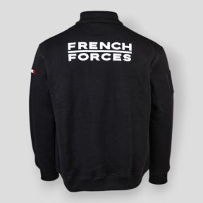 Casaco de moletom French Forces - Preto - Ares