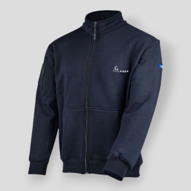 Sweatjacke French Forces - Marineblau - Ares