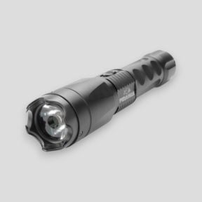 Lampe de poche shocker Flash Tac (400 lumens) - Noir - Piranha