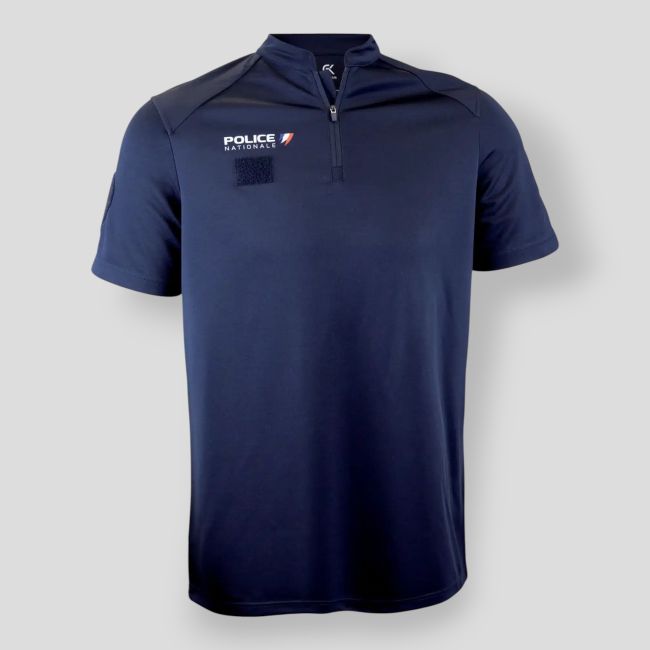 Polo de manga corta Policía Nacional - Azul Marino - GK