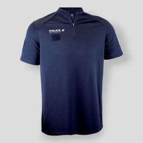 Polo Krótkie Rękawy Policja Narodowa - Granatowe - GK