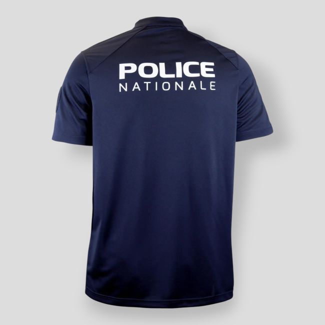 Polo Krótkie Rękawy Policja Narodowa - Granatowe - GK