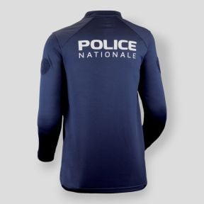 Polo Lange Mouwen Nationale Politie - Marine - GK