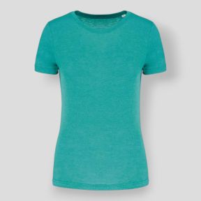 T-Shirt donna Triblend Sport HeatherTurquoise - Proact