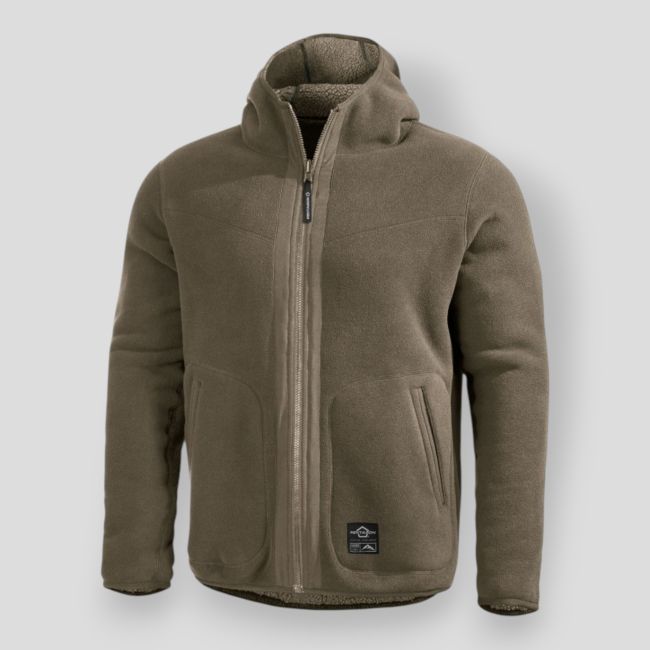 Wendbare Sherpa-Jacke Ianos - Khaki/RAL7013 - Pentagon