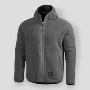 Giacca sherpa reversibile Ianos - Nero/Wolf Grey - Pentagon