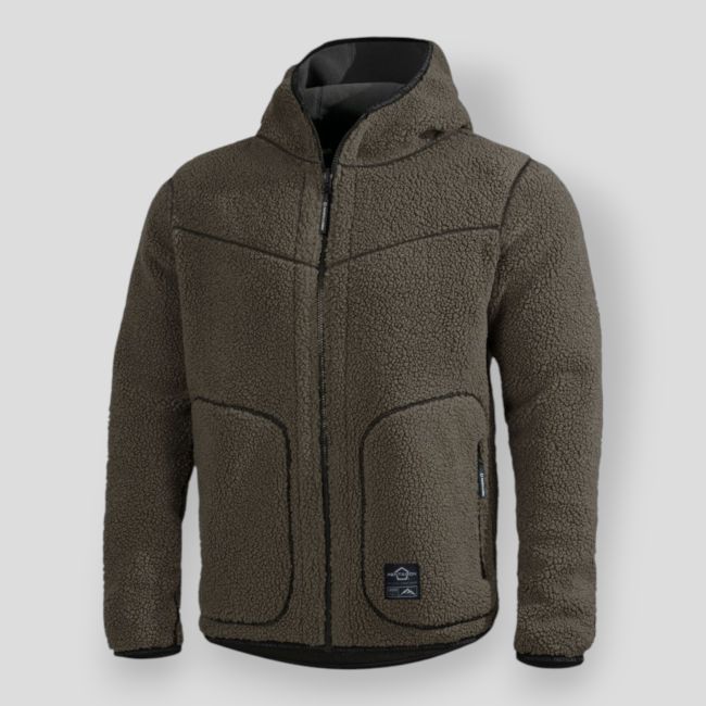 Casaco sherpa reversível Ianos - RAL7013/Preto - Pentagon