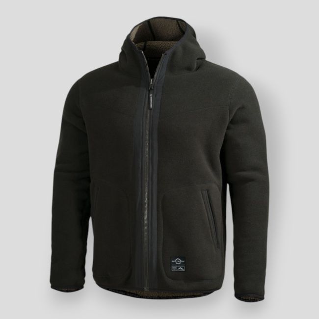 Omkeerbare sherpa vest Ianos - RAL7013/Zwart - Pentagon