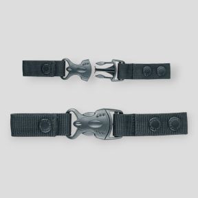 Uchwyt na hełm z poliestru - Czarny - Patrol Equipement