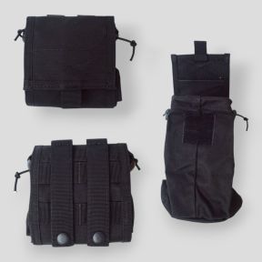 Molle Entladungstasche - Schwarz - Patrol Equipement