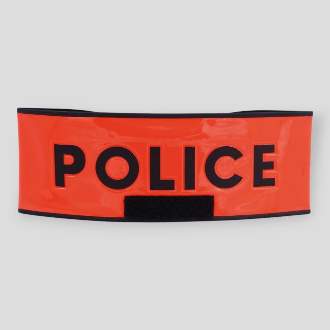 Polizei Armbinde mit RIO Platz - Orange - Patrol Equipement