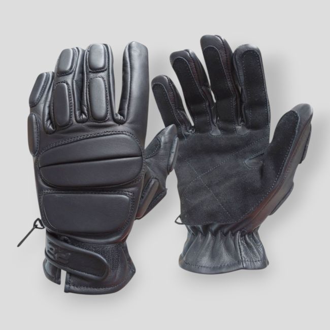 Leren handschoenen SWAT New Design - Zwart - Patrol Equipement