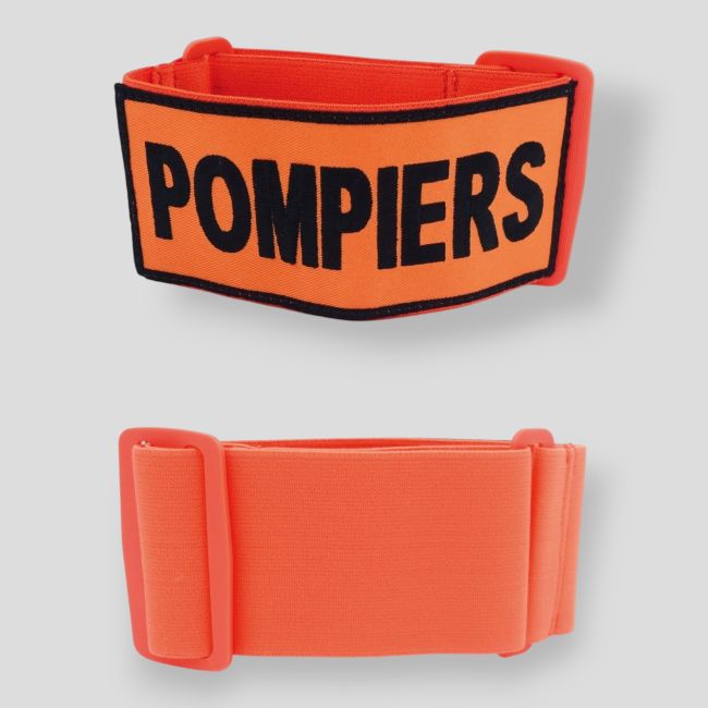 Besticktes Armband Feuerwehr - Orange - Patrol Equipement