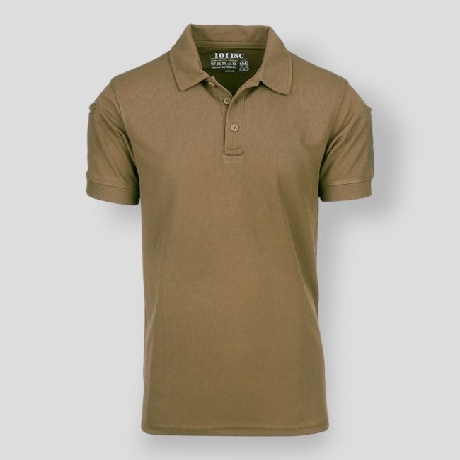 Ademend tactisch polo - Coyote - 101 Inc