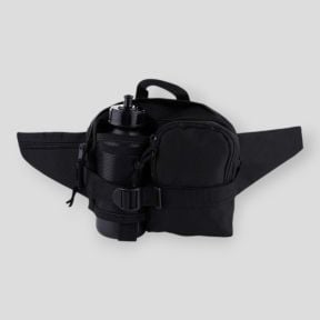 Bolsa de cintura com garrafa - Preto - 101 Inc