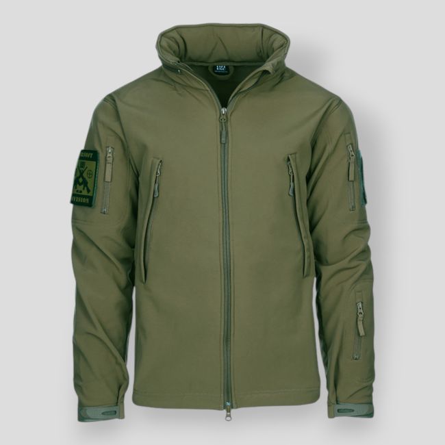 Kurtka bojowa softshell - Oliwkowy - 101 Inc