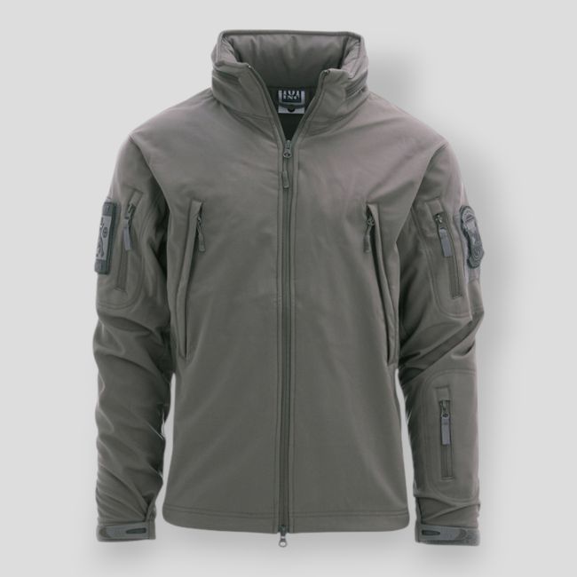 Softshell-Kampfjacke - Wolf Grey - 101 Inc