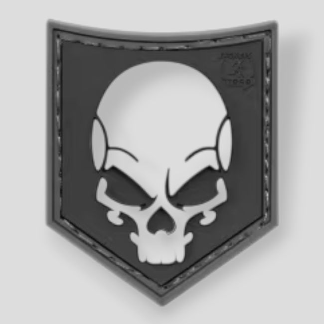 Parche PVC SOF Skull - SWAT - JTG