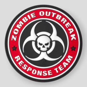 Parche PVC Zombie Outbreak - Blackmedic - JTG