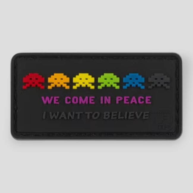 PVC-Patch Alien Invasion - JTG