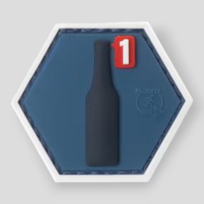 PVC-Patch Request Beer - JTG