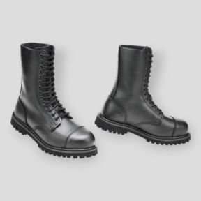Chaussures Phantom 14 oeillets noir - Brandit