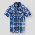 Blue short sleeve shirt - Brandit