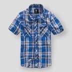 Camisa de manga curta azul - Brandit