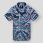 Camisa de manga curta vermelho/azul - Brandit