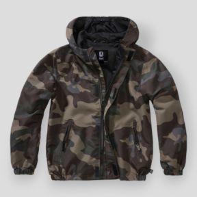 Coupe vent d'été enfant zip darkcamo - Brandit