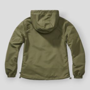Coupe vent d'été femme zip olive - Brandit