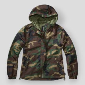 Coupe vent d'été femme zip woodland - Brandit