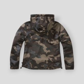 Coupe vent femme zip darkcamo - Brandit