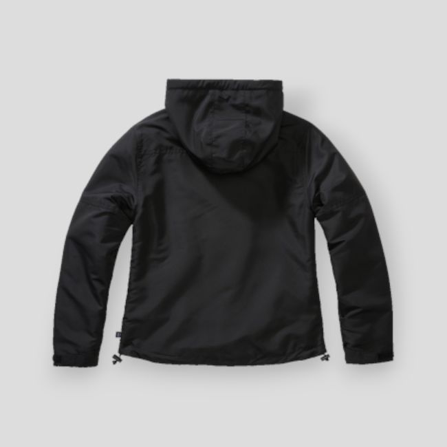 Coupe vent femme zip noir - Brandit