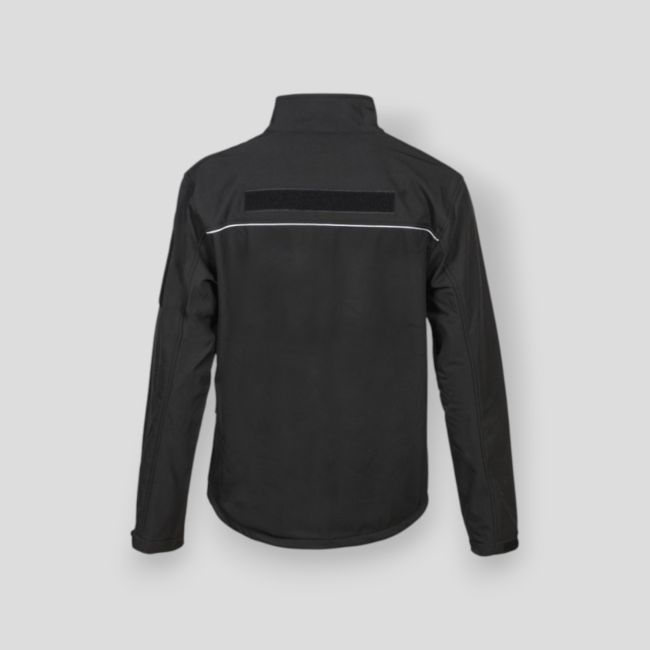 Softshell-Jacke Private Sicherheit - Schwarz - CityGuard