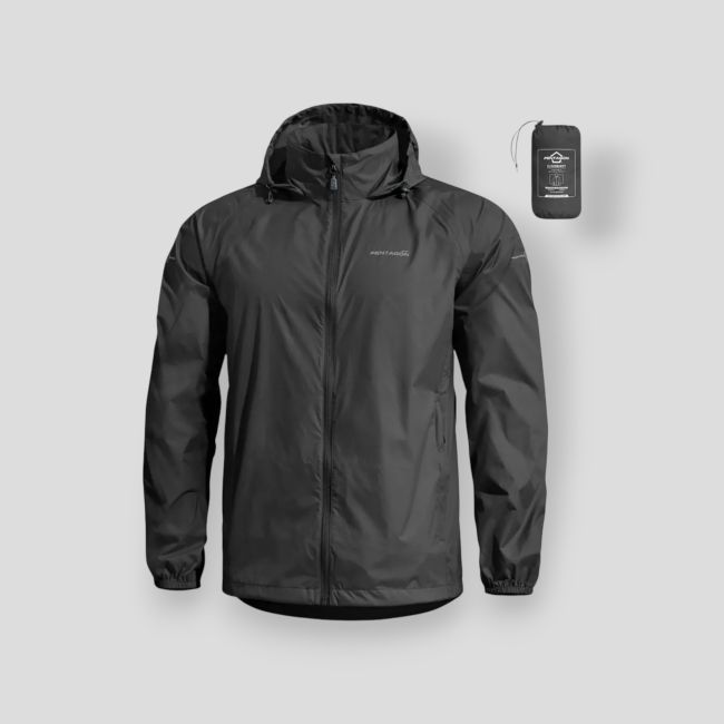 Veste imperméable Cloudburst - Noir - Pentagon