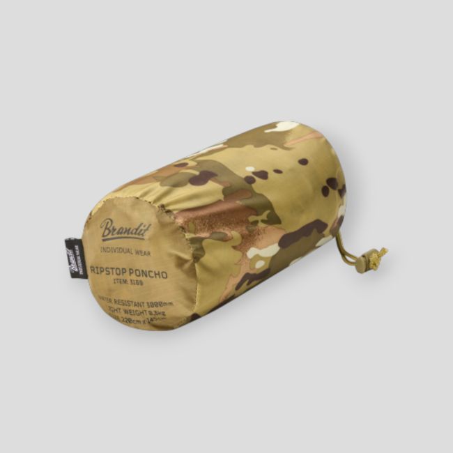 Ponczo Ripstop tactical camo - Brandit