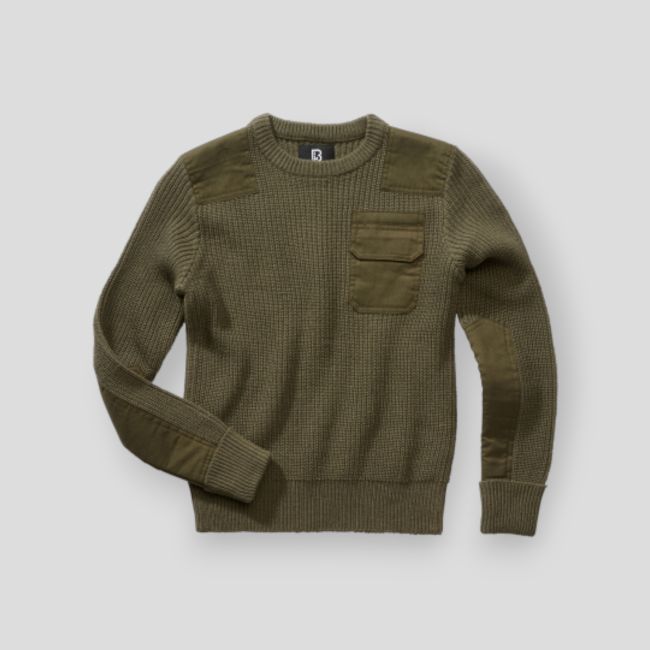 Kinder-Pullover BW oliv - Brandit