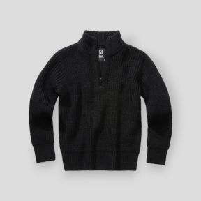 Pull enfant zip noir - Brandit