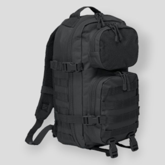 US Cooper Patch Rucksack schwarz - Brandit