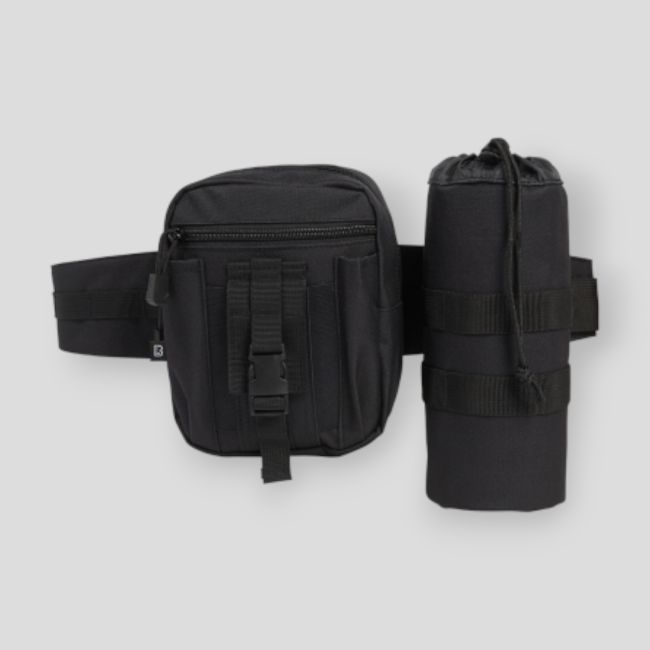 Multifunktionale Gürteltasche schwarz - Brandit