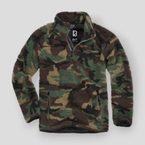 Sweat zip polaire woodland - Brandit