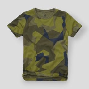 Kinder T-shirt camo Zweeds - Brandit