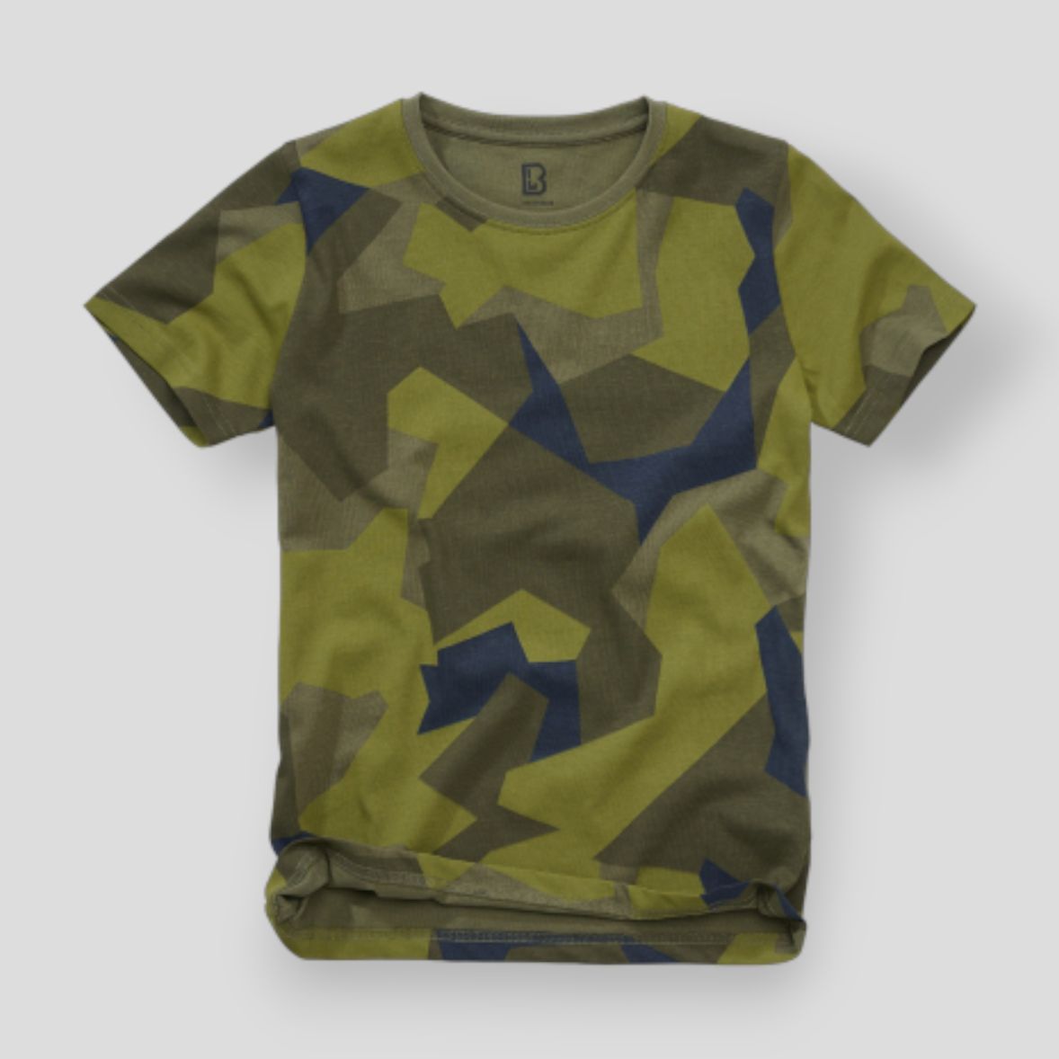 Brandit T-shirt con stampa - flecktarn/multicolore