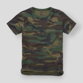 Kinder T-shirt woodland - Brandit