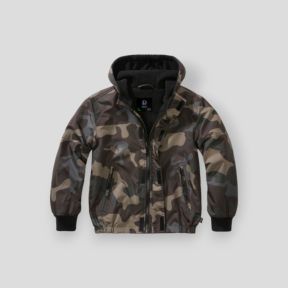 Veste coupe vent enfant darkcamo - Brandit